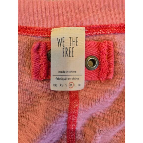We The Free Pink Short Sleeve T-Shirt Size Medium, Preloved. - Picture 8 of 8
